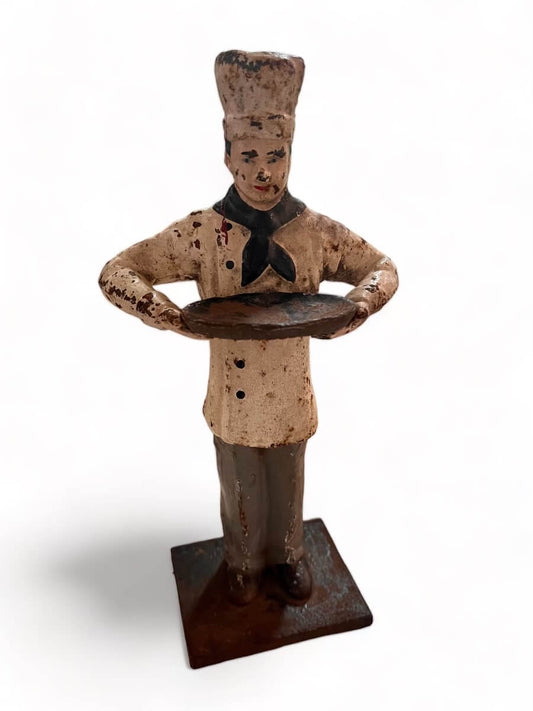 Antique cast iron patisserie shop fitting baker c1890 French