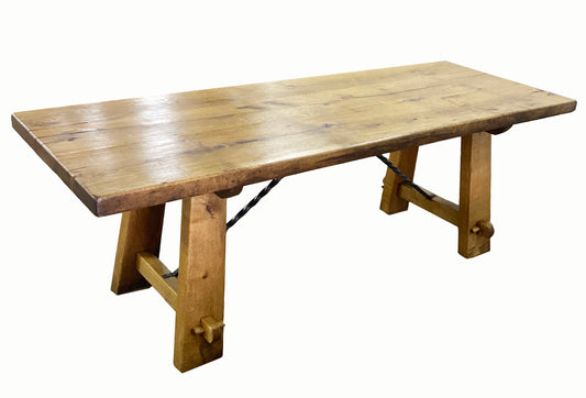 French Oak Refectory Table