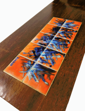 Italian 1960 Retro Rosewood Coffee Table