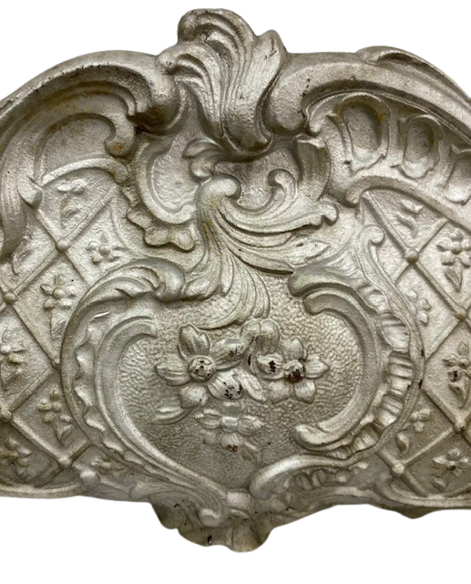 Pair of 19th century cast iron French urns.