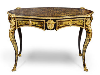 Antique fine examp[le of Napoleon the 3rd Boulle centre table