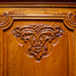 Antique 19th century French carved walnut sideboard