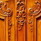 Antique 19th century French carved walnut sideboard