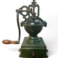 An Antique 19th century 1880 French coffee grinder, complete with its small collecting drawer and original pull knob