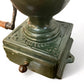 An Antique 19th century 1880 French coffee grinder, complete with its small collecting drawer and original pull knob