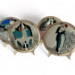 Vintage Set of four Art Deco cabinet plates, by Marci Mc Donald