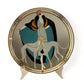 Vintage Set of four Art Deco cabinet plates, by Marci Mc Donald