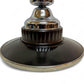 Vintage c1930 Art Deco two coloured Bakelite and chrome table lamp