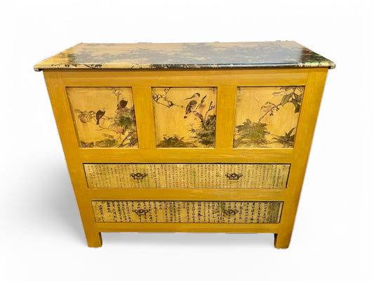 Vintage  20th century Chinese provincial communal rice bin