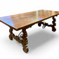Antique French 19th century walnut refectory table