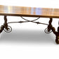 Antique French 19th century walnut refectory table