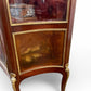 Antique French 19th century rosewood Louis 15th style two &nbsp;door vitrine