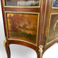 Antique French 19th century rosewood Louis 15th style two &nbsp;door vitrine