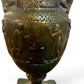 Antique A pair of 19th century French renaissance cast bronze urns