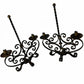 French wrought iron candelabra