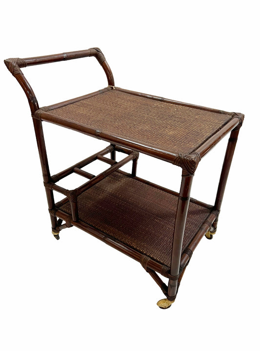 Bamboo bar trolley