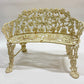 Cast iron garden bench