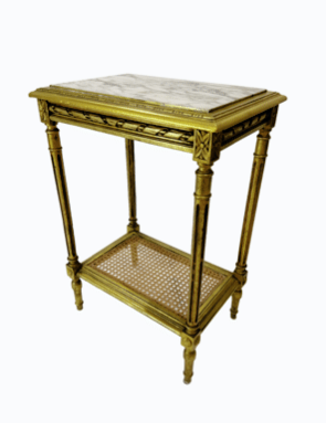 Louis 16th style gilt table